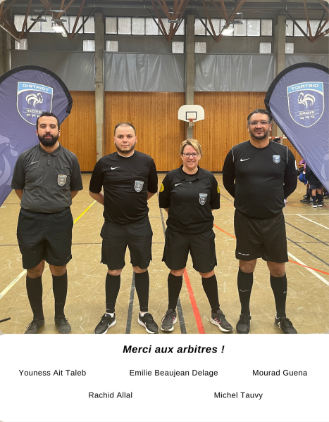 Finales départementales Futsal 2023 2024 LE DISTRICT DE L INDRE DE